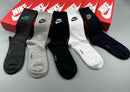 Kit de Meias Cano alto Nike com 5 Pares